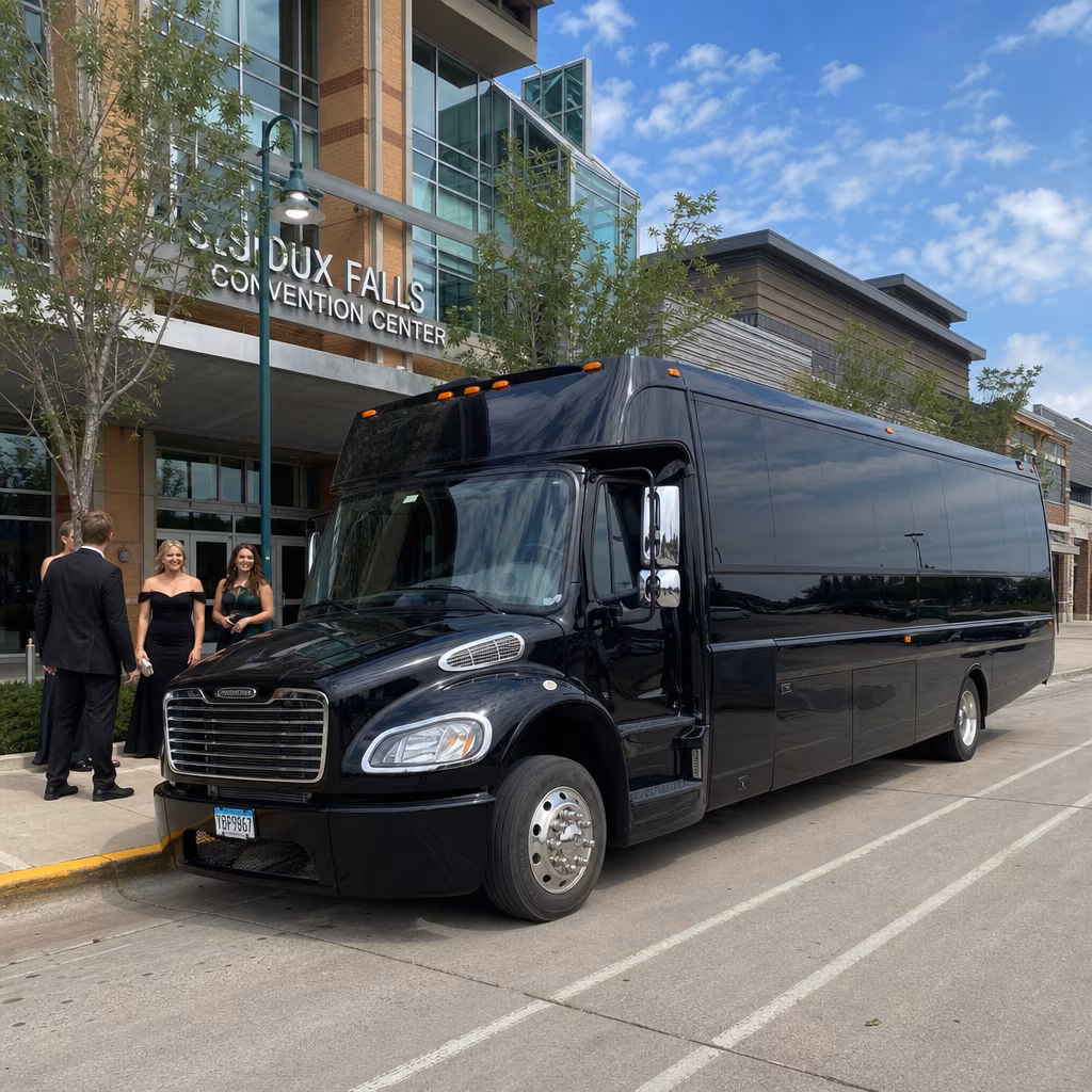 Rent a Bus to the Sioux Falls Convention Center