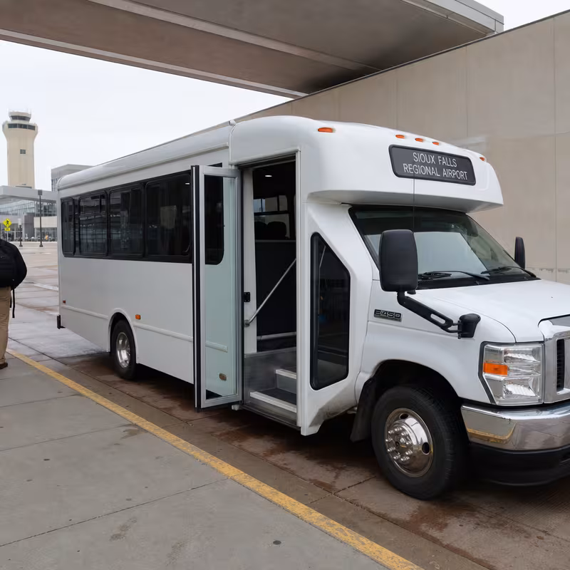 Sioux Falls Airport Transportation fleet vehicle
