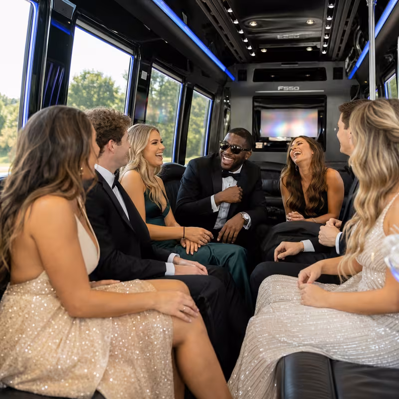 Sioux Falls Prom & Homecoming Transportation fleet vehicle
