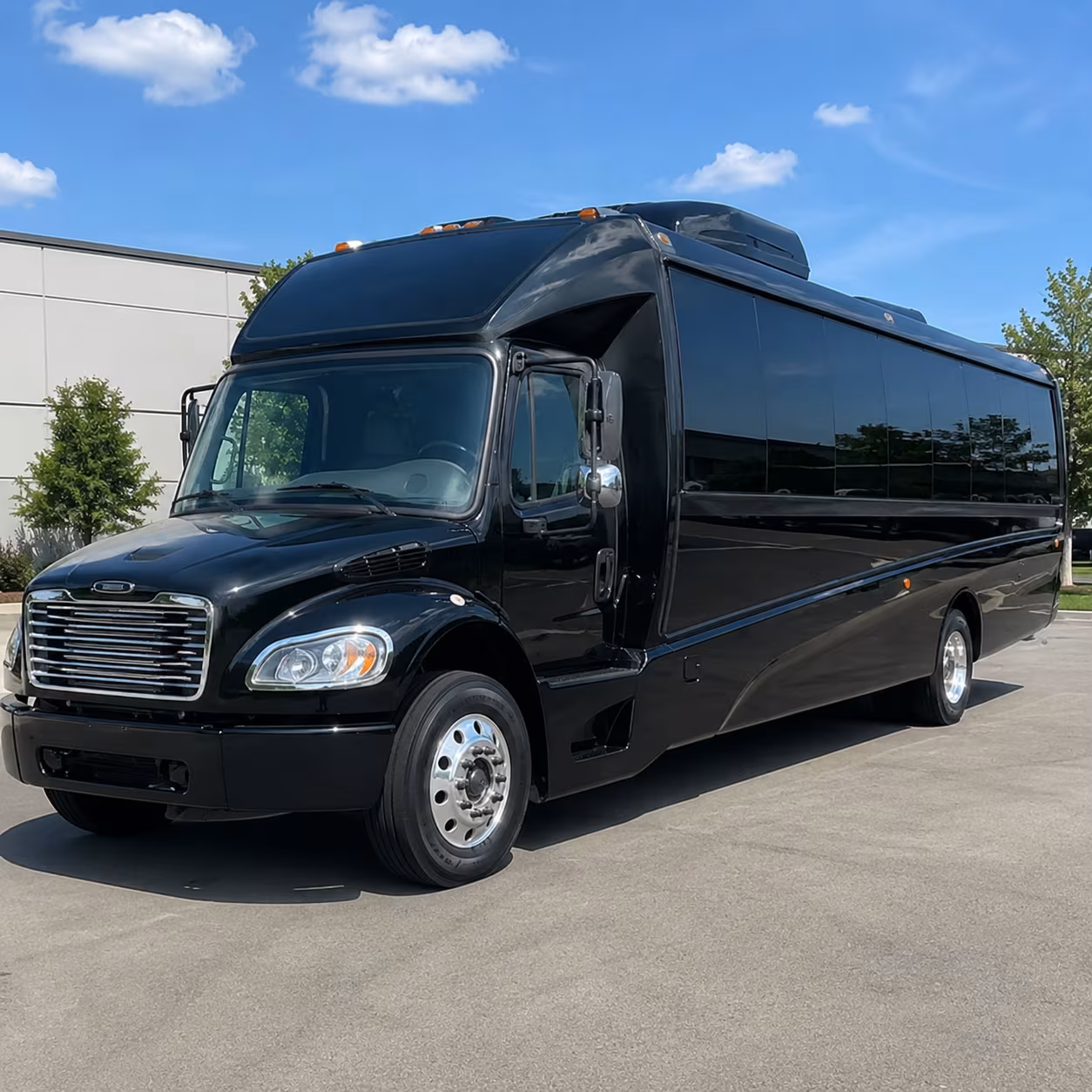 Sioux Falls Airport Shuttle & Transportation party bus exterior