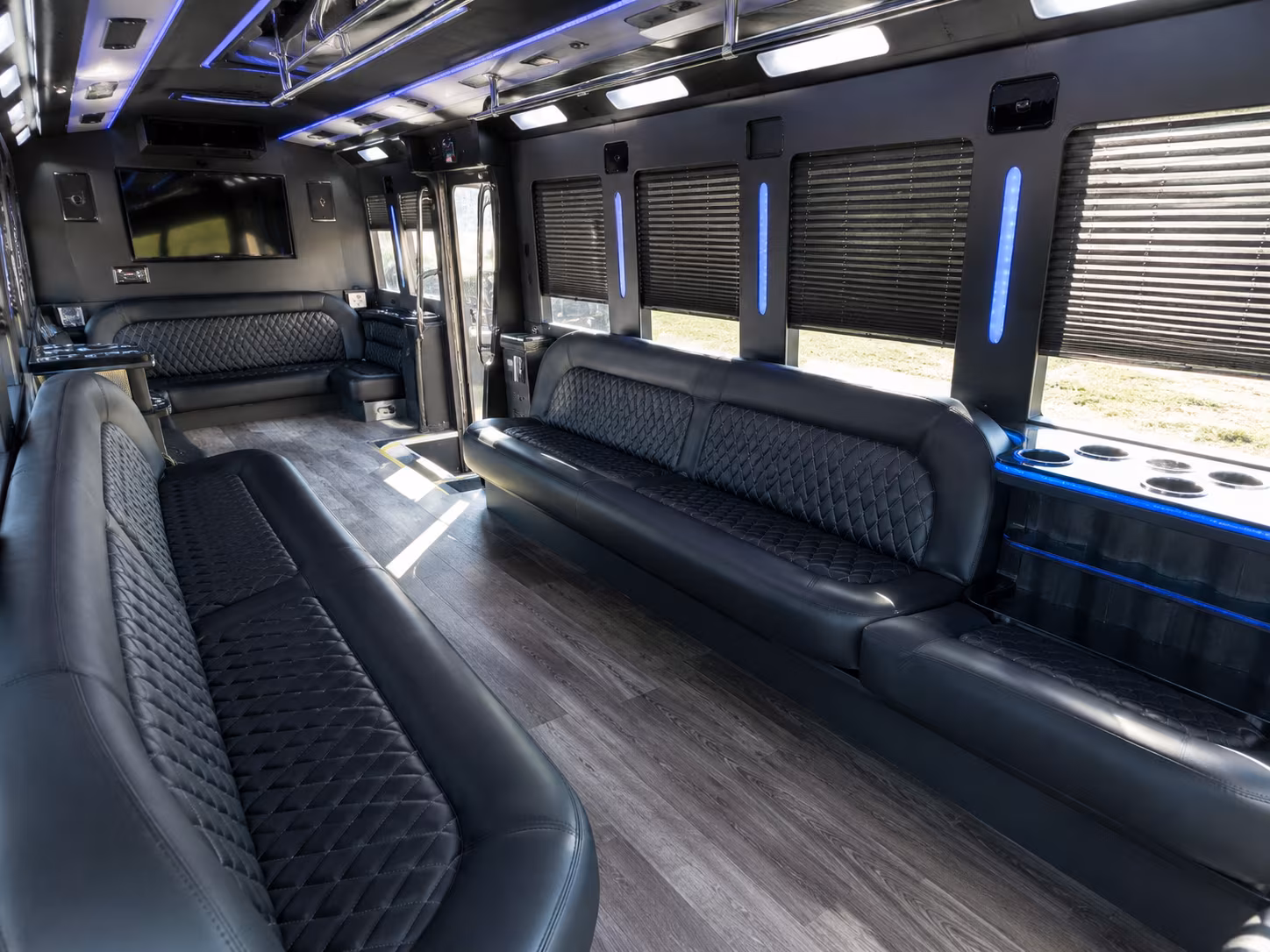 Sioux Falls Bachelor & Bachelorette Transportation party bus exterior