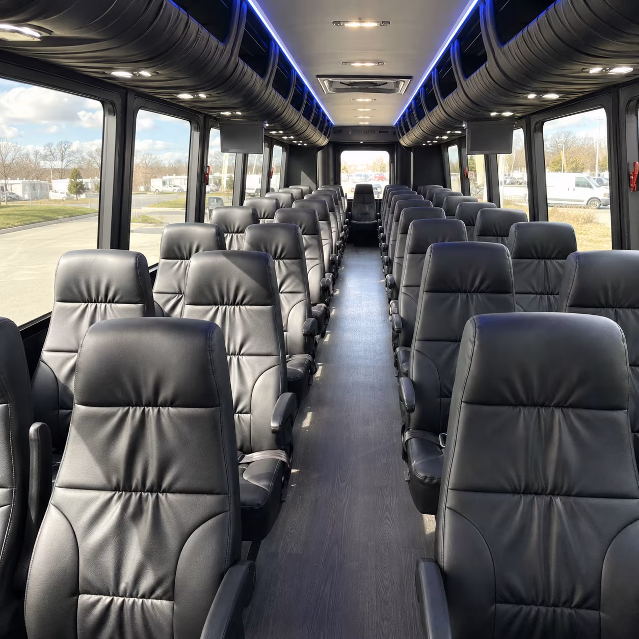 Sioux Falls Corporate Transportation onboard seating