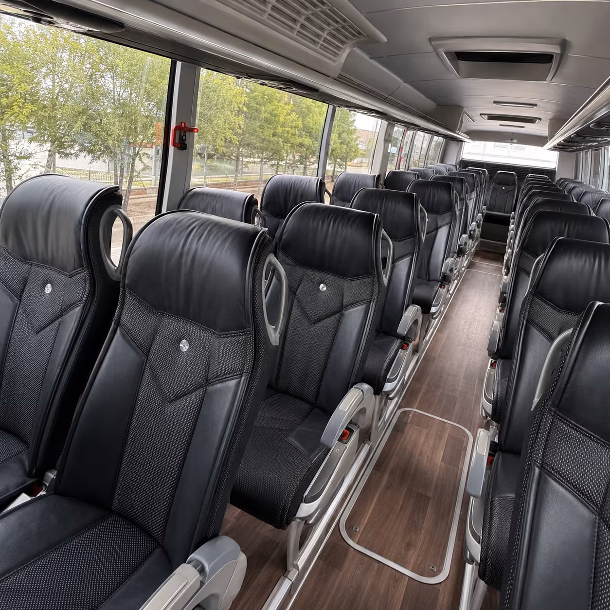 Sioux Falls Corporate Transportation party bus interior