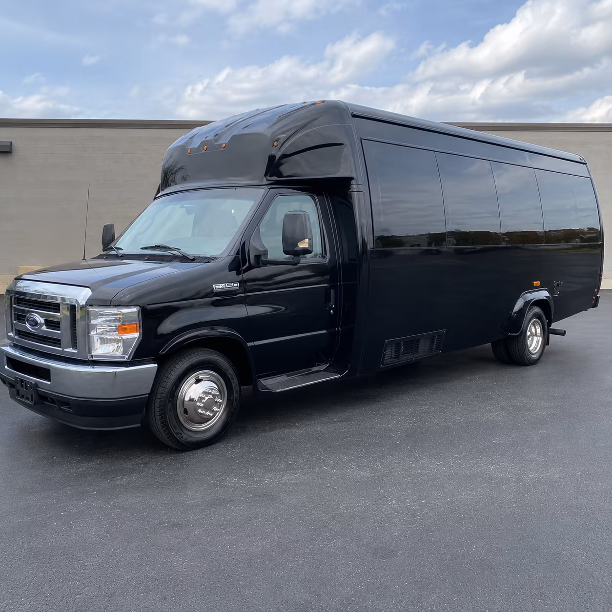 Sioux Falls Prom & Homecoming Transportation party bus exterior