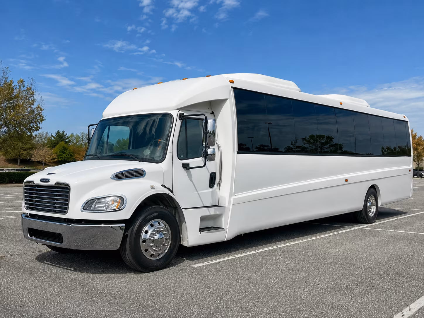 Sioux Falls Prom & Homecoming Transportation party bus exterior