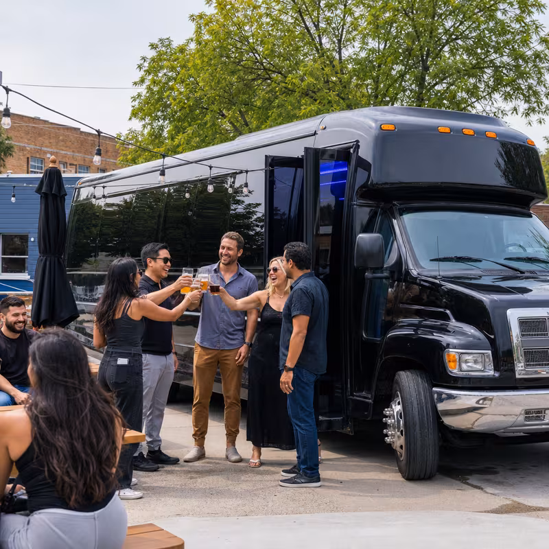 Sioux Falls Winery & Brewery Tour Transportation fleet vehicle