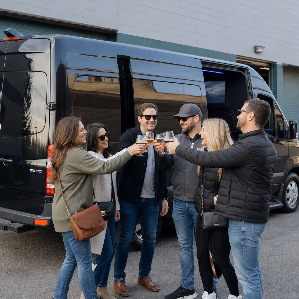 Sioux Falls Winery Tour & Pub Crawl Transportation